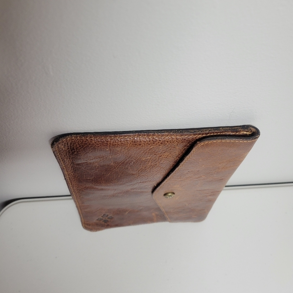 Patricia Nash Brown Leather Wallet Clutch. - Picture 6 of 14
